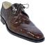Fennix Italy 3101 Chocolate Genuine All-Over Alligator Shoes
